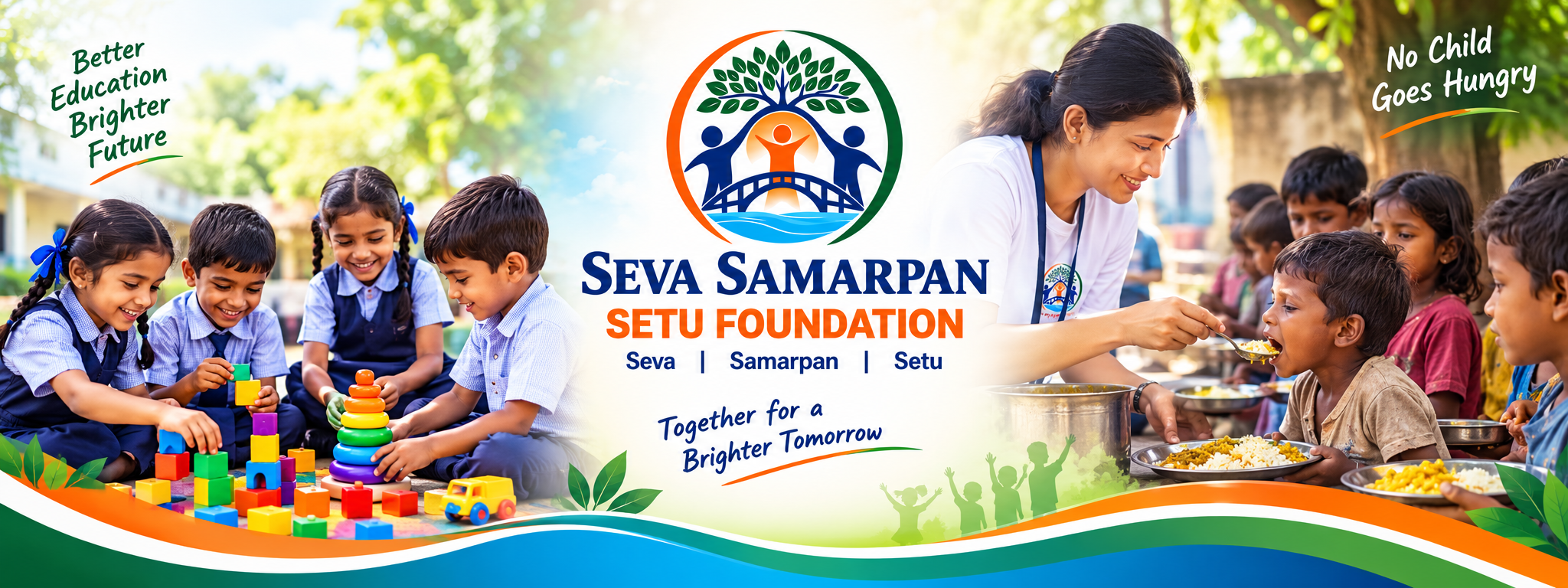 SEVA SAMARPAN SETU FOUNDATION banner