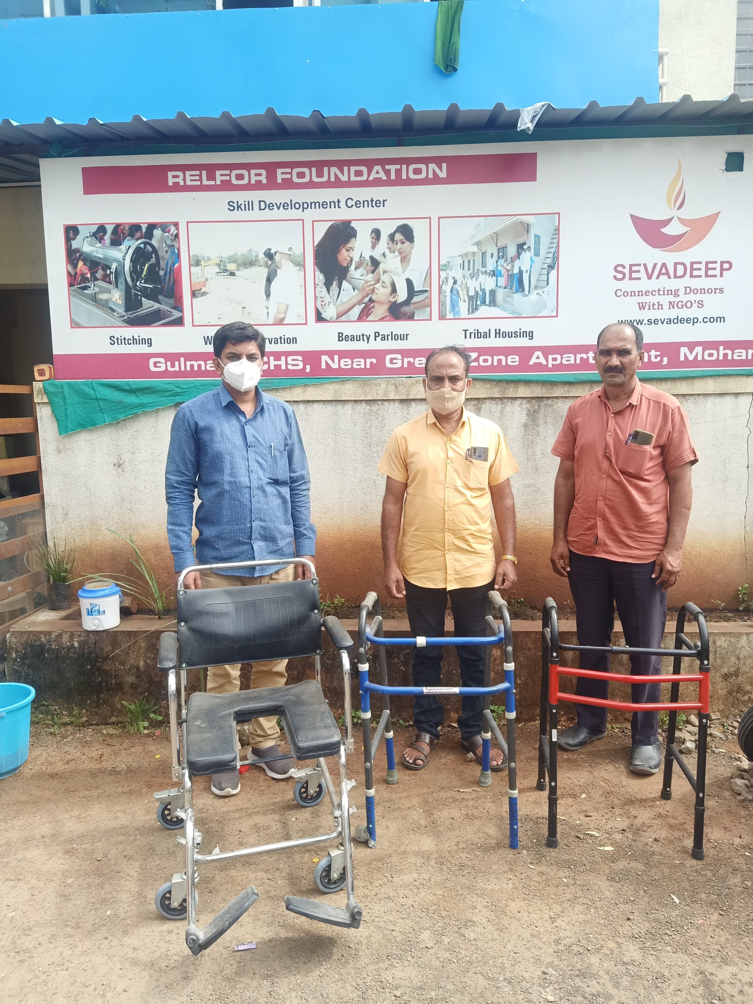 Donation Drive Success